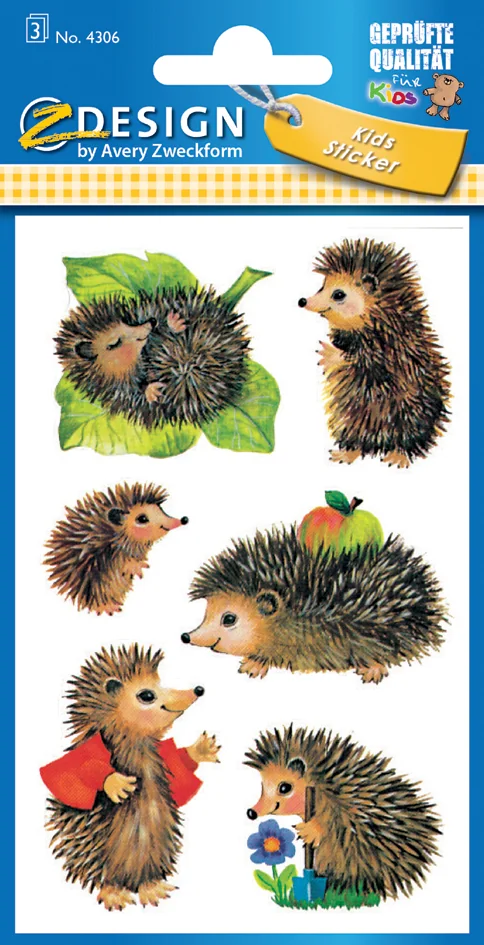 Avery Zweckform ZDesign KIDS Sticker 'chats' - OEM 4346