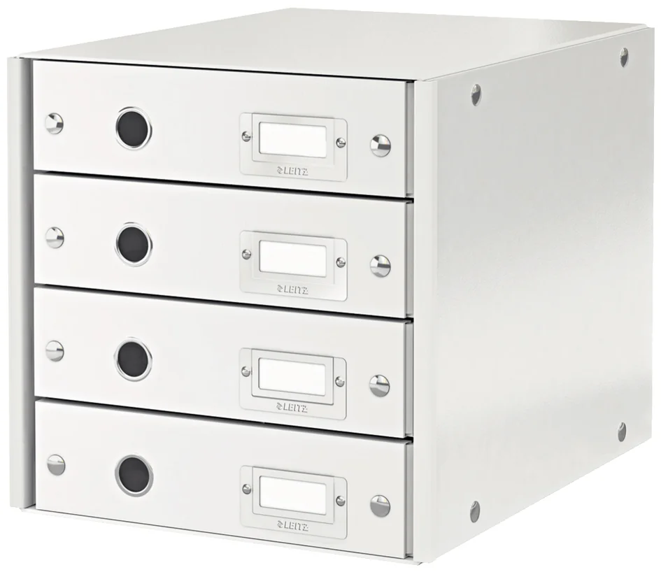 LEITZ Bloc de classement Click & Store WOW, 4 tiroirs, vert - OEM 6049-00-54