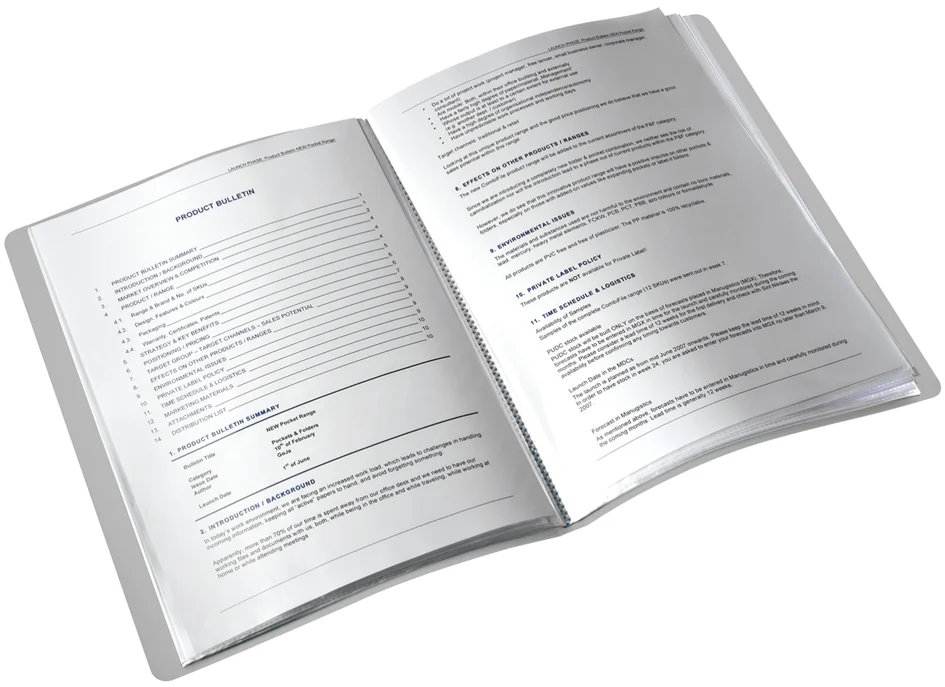 LEITZ Protège documents Style, format A4, PP, vert céladon - OEM 3958-00-53 – Image 2