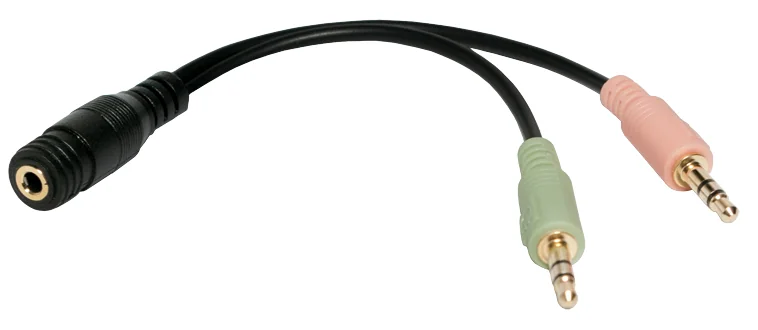 LogiLink Câble audio, 2 x jack mâle - jack femelle - OEM CA0020