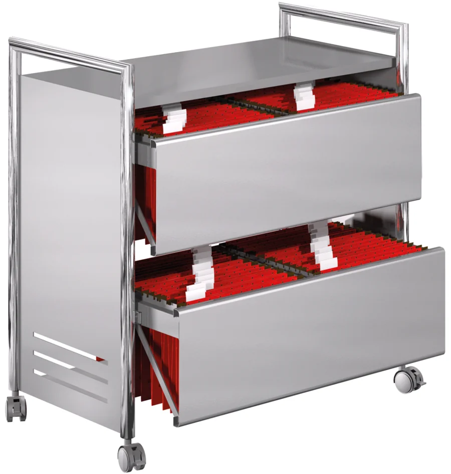 kerkmann Chariot pour dossiers suspendus Artline, à deux - OEM 14313214