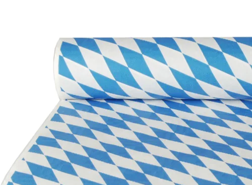 PAPSTAR Nappe damassée, (l) 1,0 x (L)50 m, 'bleu bavarois' - OEM 88162