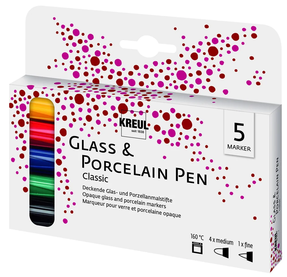 KREUL Marqueur pour porcelaine 'Glass & Porcelain Pen' - OEM 16400