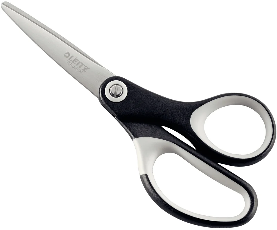 LEITZ Ciseaux Titan, pointu, longueur: 150 degrés mm, noir - OEM 5415-60-95