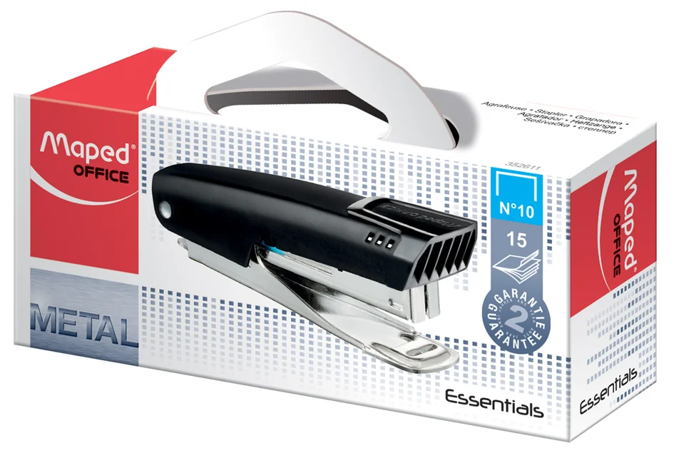 Maped Agrafeuse Pocket Essentials E3526, noir - OEM 352611