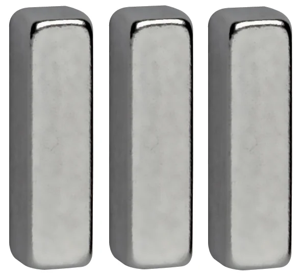 MAUL Aimant néodyme, forme bâton, (L)4 x (P)15 x (H)4 mm - OEM 61690 96