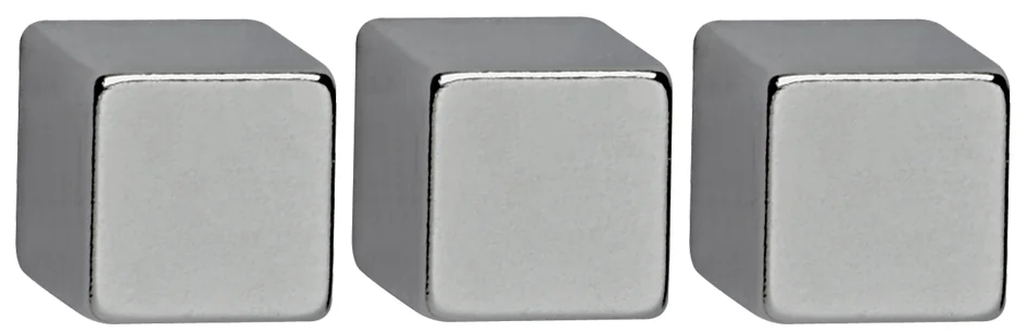 MAUL Aimant néodyme cube,10 mm, capacité d'adhérence: 3,8 kg - OEM 6184396