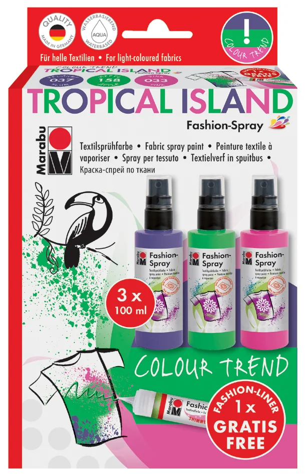 Marabu Peinture pour textile à vaporiser 'fashion-spray' - OEM 1719000000085