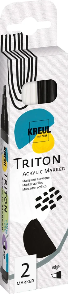 KREUL Marqueur acrylique SOLO Goya triton acrylic 1.4, kit 2 - OEM 17892