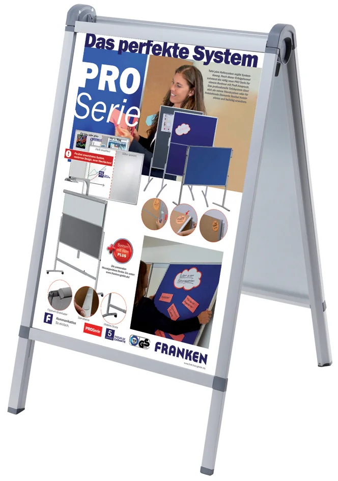 FRANKEN Panneau d'affichage 'Outdoor PRO', A1, 640 x 1100 mm - OEM BS1309