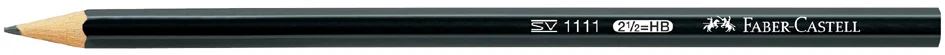 FABER-CASTELL Crayon 1111, hexagonal, degré de dureté: 2B - OEM 111102