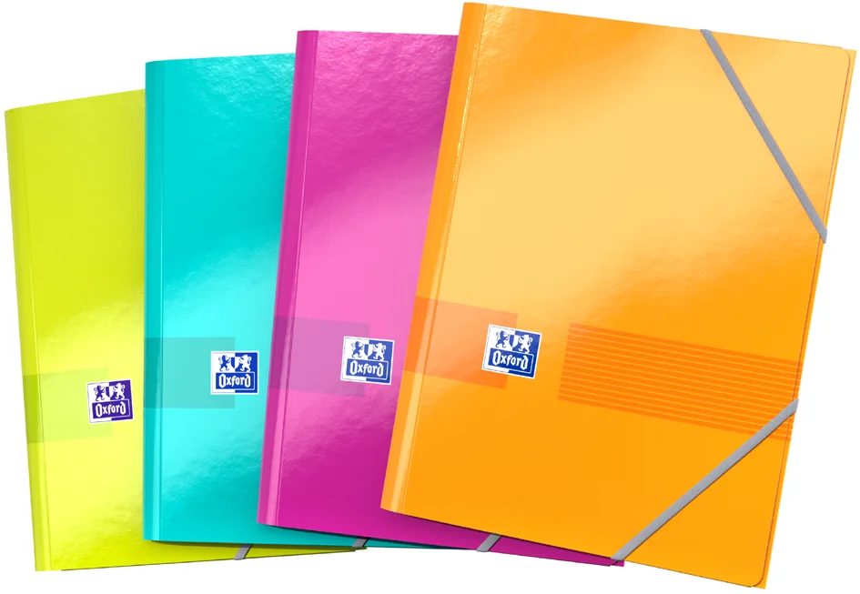 Oxford Chemise 3 rabats à élastique COLOR LIFE, 170 x 220 mm - lot de 30 - OEM 400036526