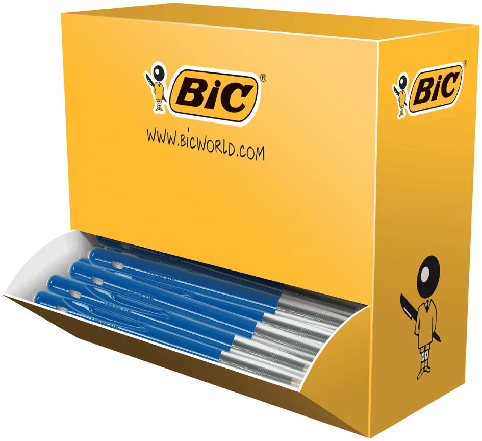 BIC Stylo à bille rétractable M10 clic, VALUE PACK, noir - OEM 942917