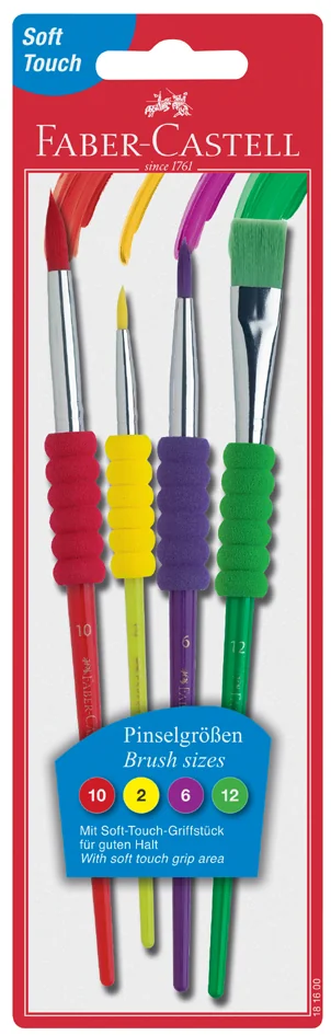 FABER-CASTELL Kit de pinceau à poils synthétiques - OEM 481600
