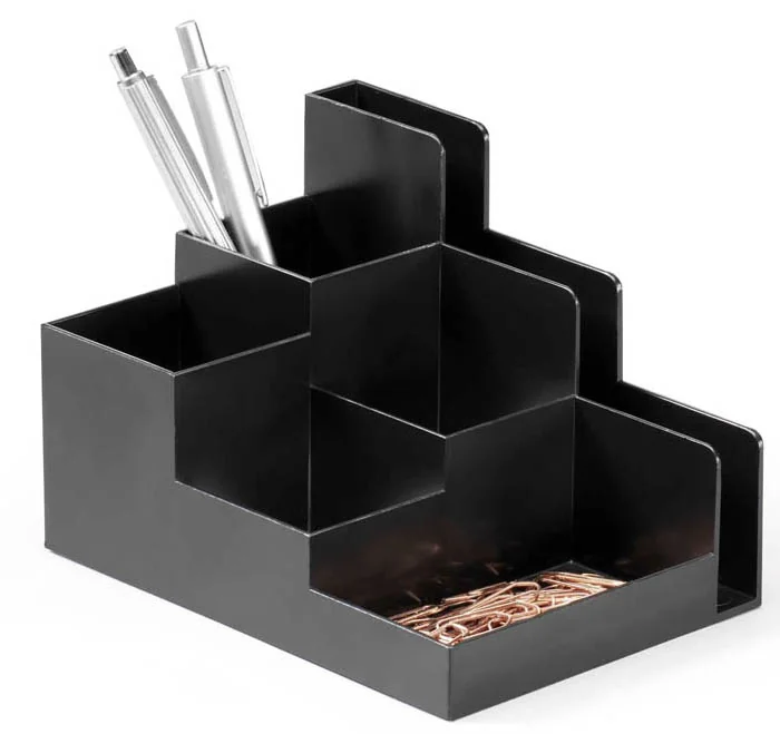 DURABLE Multipot OPTIMO eco, 6 compartiments, anthracite - OEM 1701588058