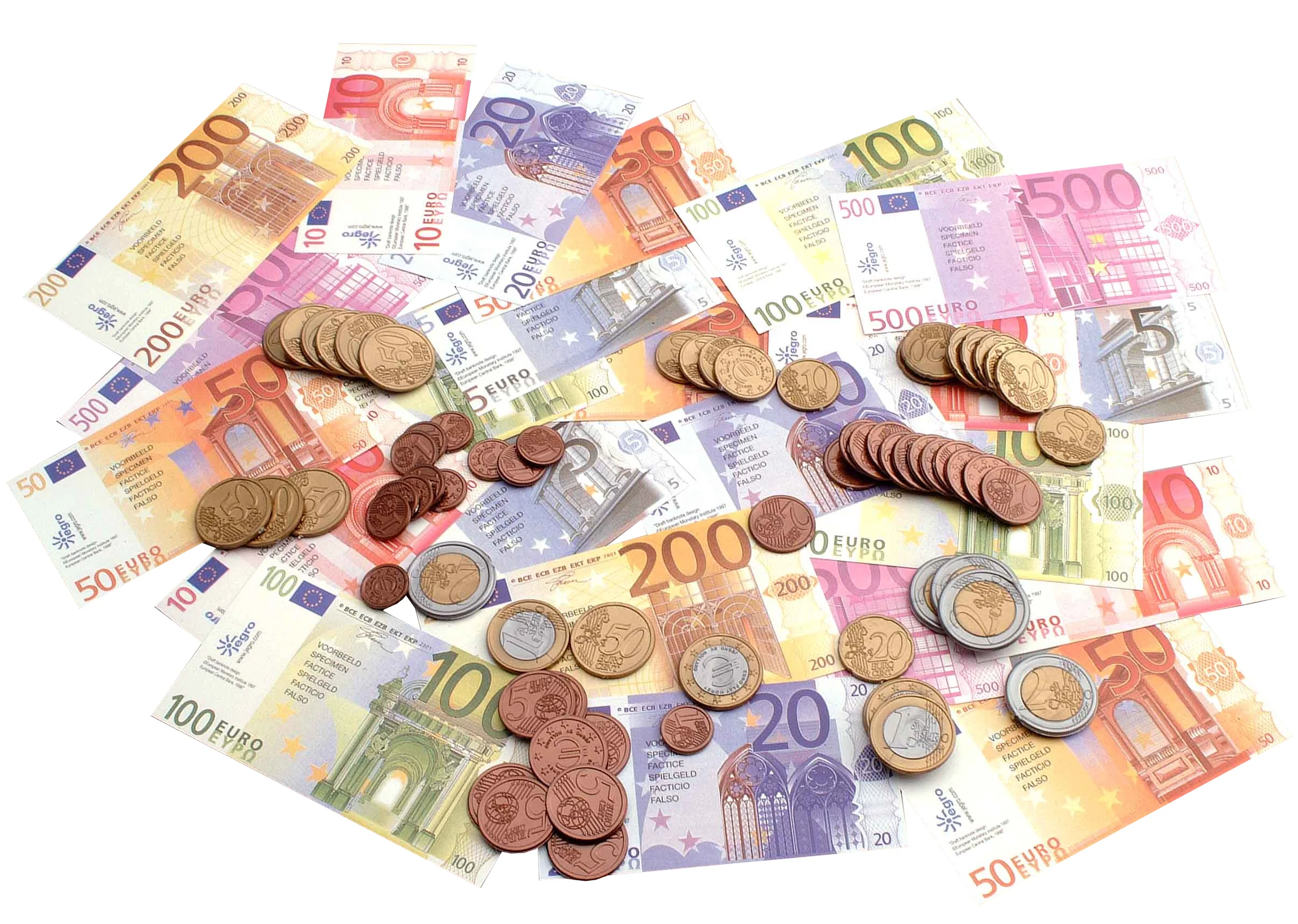 Wonday Jeu de l'Euro, 50 pièces, en sachet - OEM FOP300291