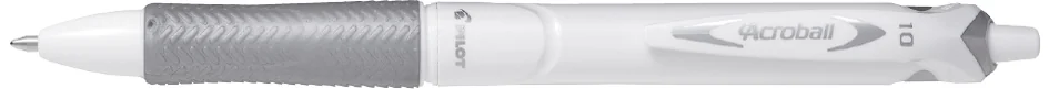 PILOT Stylo à bille rétractable ACROBALL PURE WHITE, noir - OEM 479212