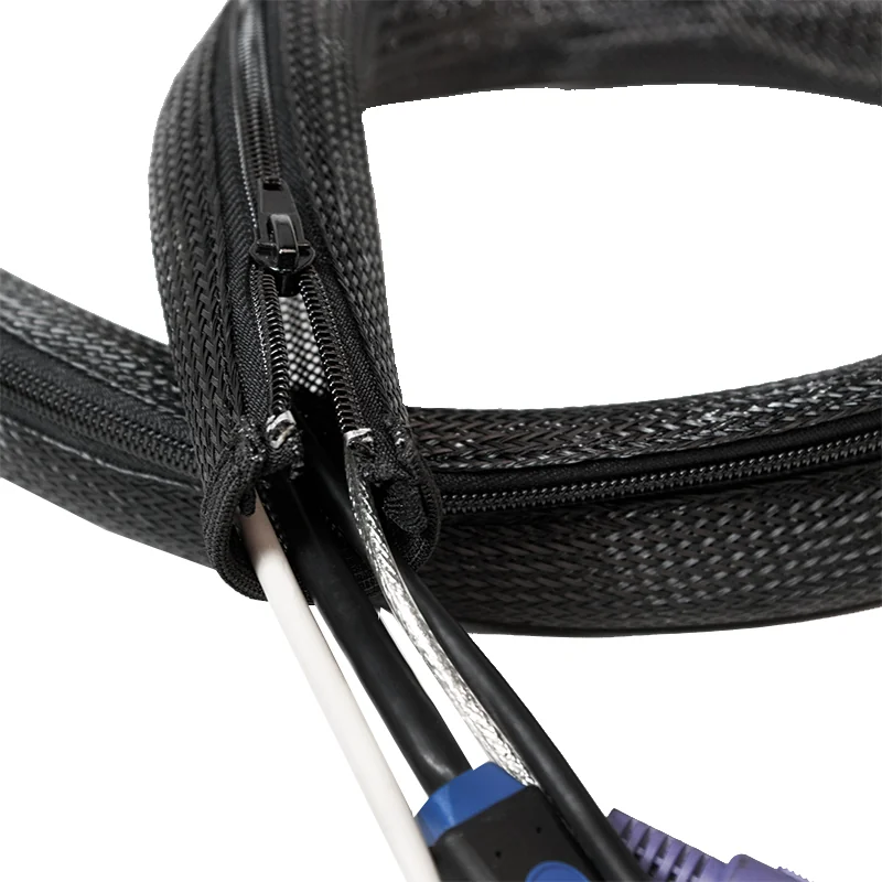 LogiLink Gaine pour câble, 1,0 m, capacité: 20 mm, noir - OEM KAB0046