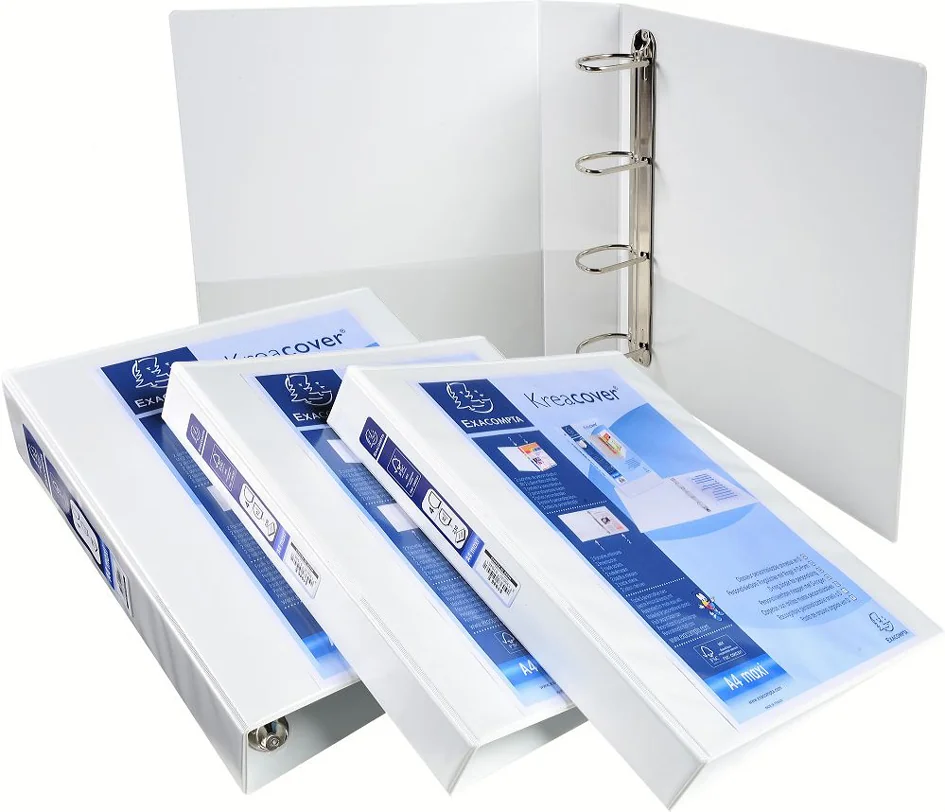 EXACOMPTA Classeur personnalisalbe Kreacover, A4 Maxi, bleu - OEM 51846BE