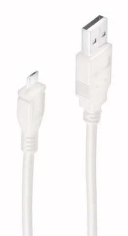 shiverpeaks BASIC-S Câble micro USB 2.0,USB-A - micro USB-B - OEM BS77180-W