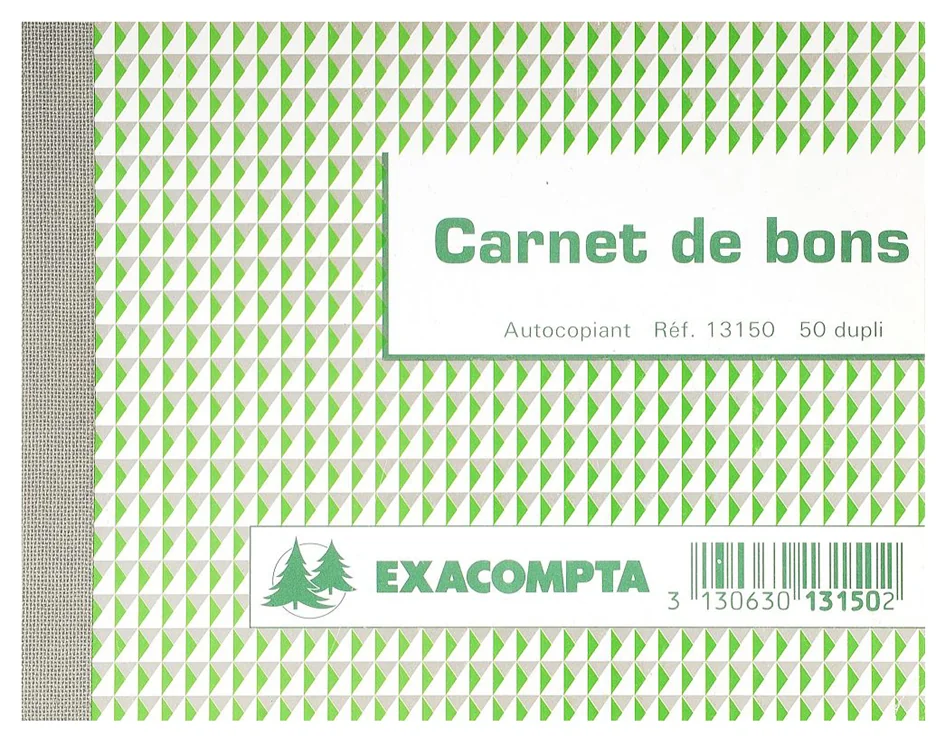 EXACOMPTA Manifold 'Bon pour', 105 x 135 mm, dupli - OEM 13150E