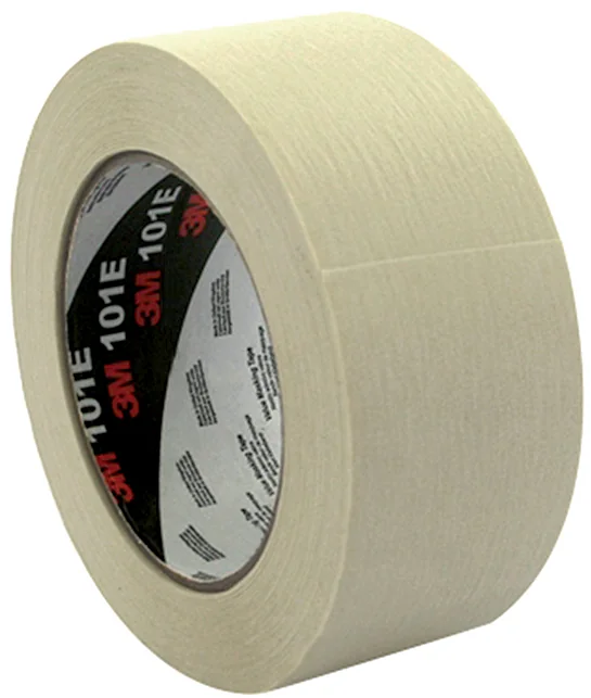 3M Ruban adhésif crêpé 101E, 24 mm x 50 m, papier, beige - OEM 101E/24