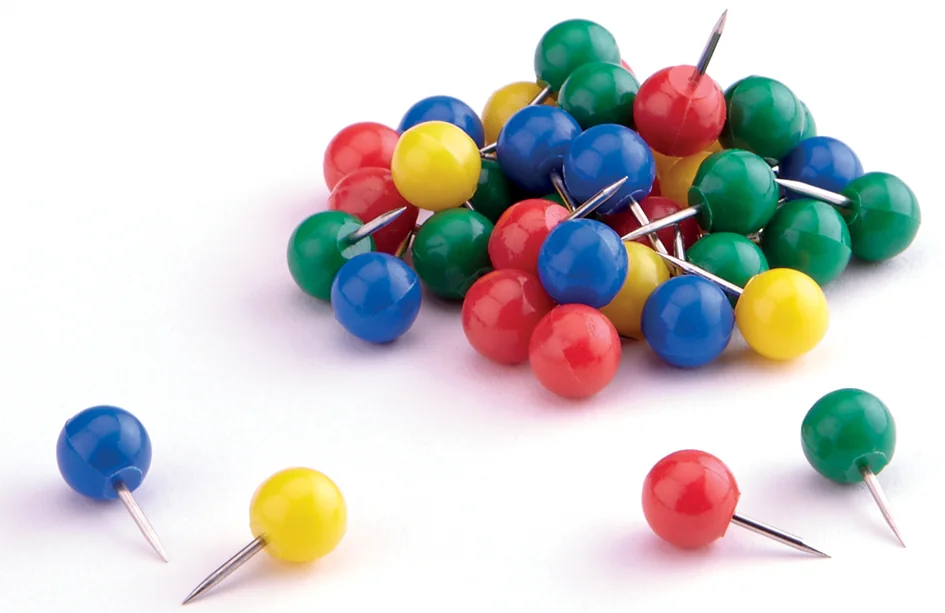 magnetoplan Punaises, contenu: 100 pièces, rouge - OEM 111165106