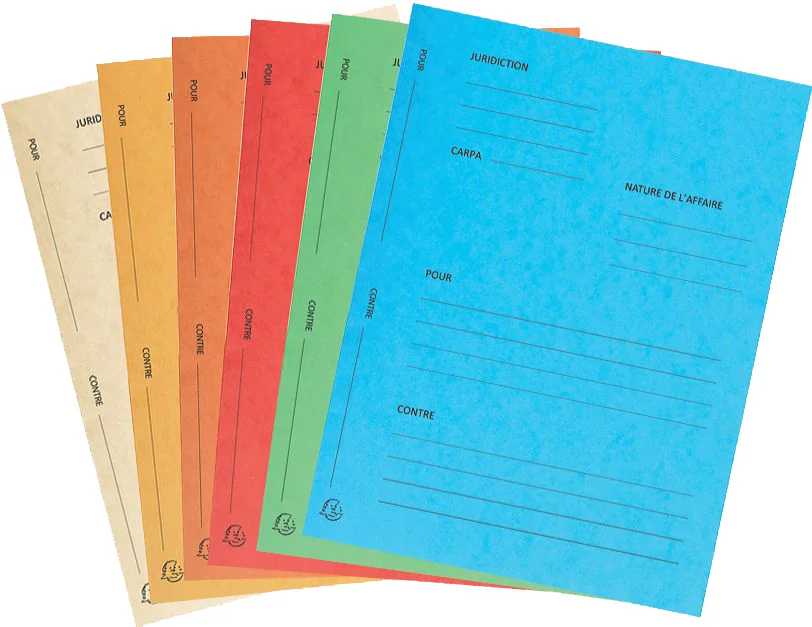 EXACOMPTA Dossiers de plaidoirie 'Pour / Contre', turquoise - OEM 220102E