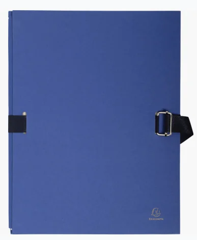 EXACOMPTA Chemise à dos extensible, A4, carton, orange - OEM 734E – Image 2