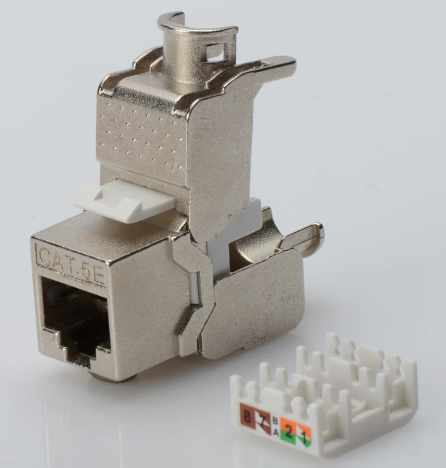 DIGITUS module Keystone cat.5e, 1 x RJ45, blindé - OEM DN-93512 – Image 3
