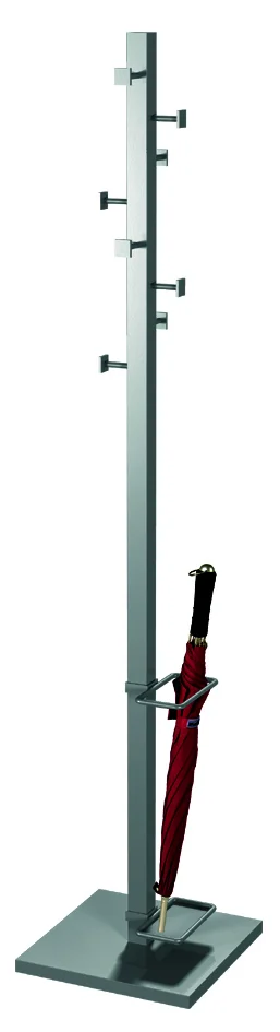 kerkmann Portemanteau sur pied Slimline, 8 crochets, gris - OEM 30622314