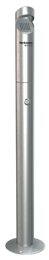 kerkmann Cendrier extérieur sur socle Pio, acier inoxydable - OEM 34628881