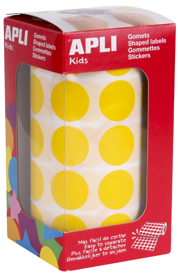 APLI Kids Gommette de couleur en rouleau, vert - OEM 4862