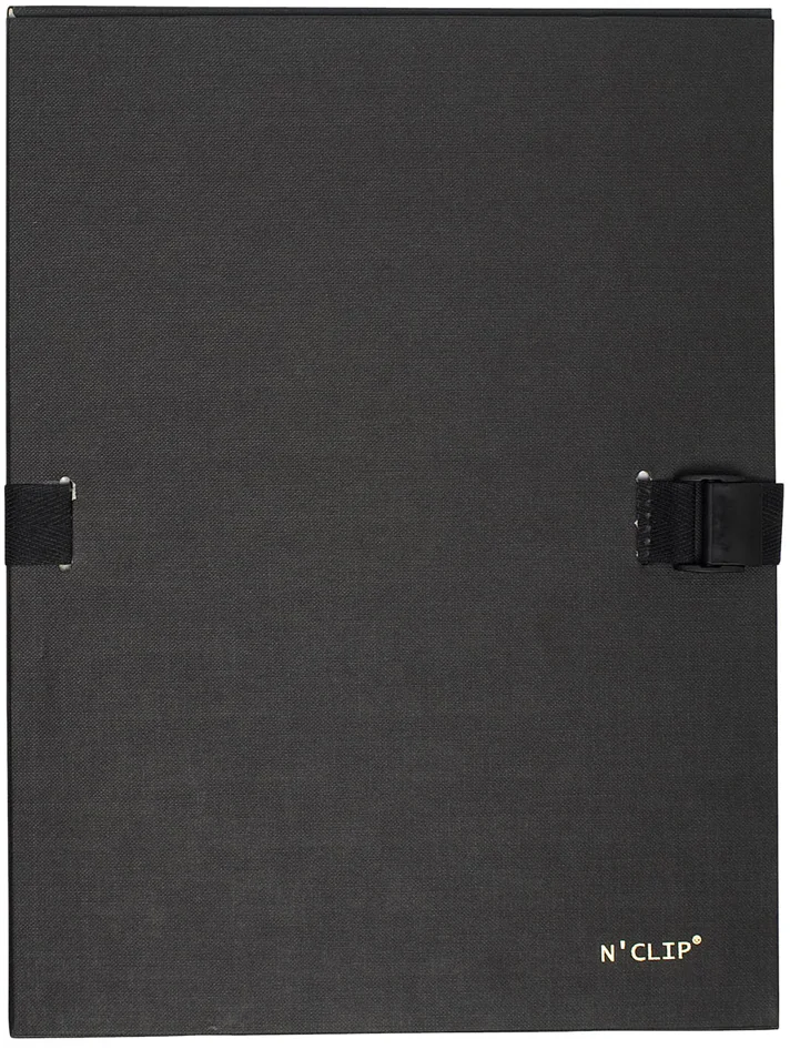 EXACOMPTA Chemise à dos extensible N'CLIP, A4, bleu - OEM 21503E