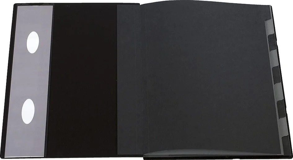 EXACOMPTA Trieur EXACTIVE, PP, 9 compartiments, noir - OEM 55334E