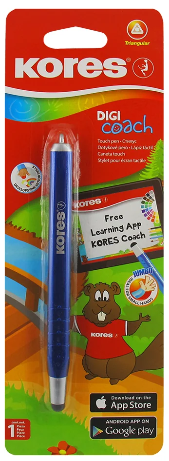 Kores Stylet Touch Pen 'Digi Coach', assorti - lot de 12 - OEM TP39950