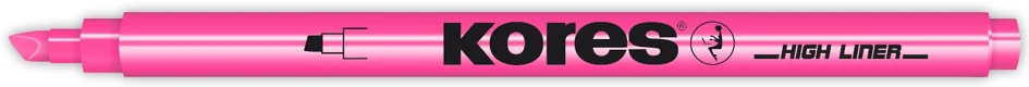Kores Surligneur, pointe biseautée: 0,5 - 3,5 mm, rose - OEM TM36202 – Image 4