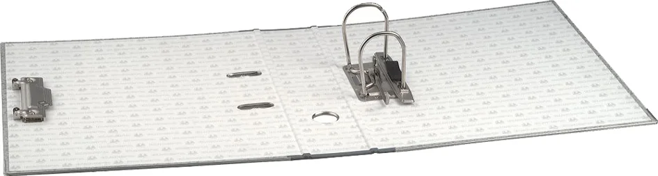 EXACOMPTA Classeur à levier papier marbré, A4, 80 mm, gris - lot de 20 - OEM 53709E