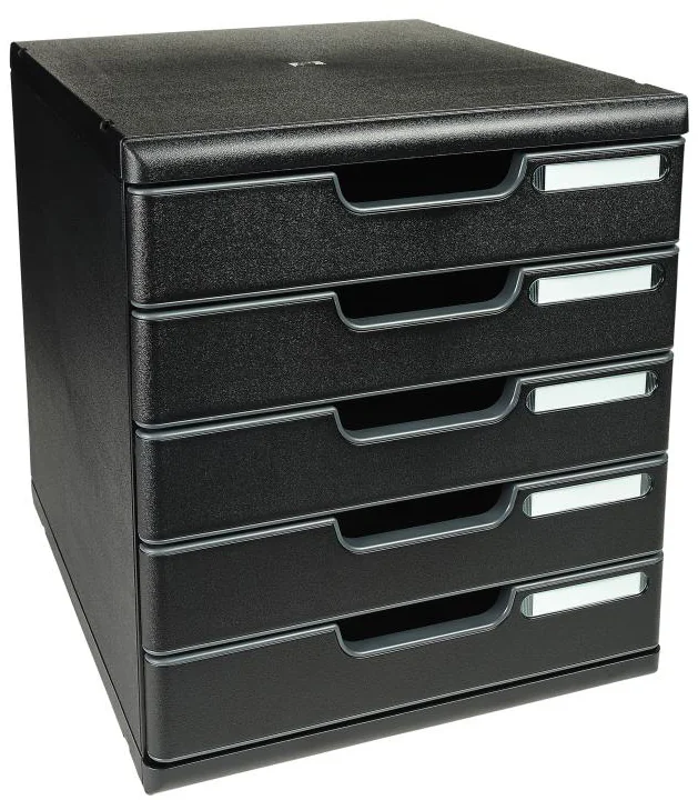 EXACOMPTA Module de classement MODULO A4, 10 tiroirs, bleu - OEM 302003D – Image 2