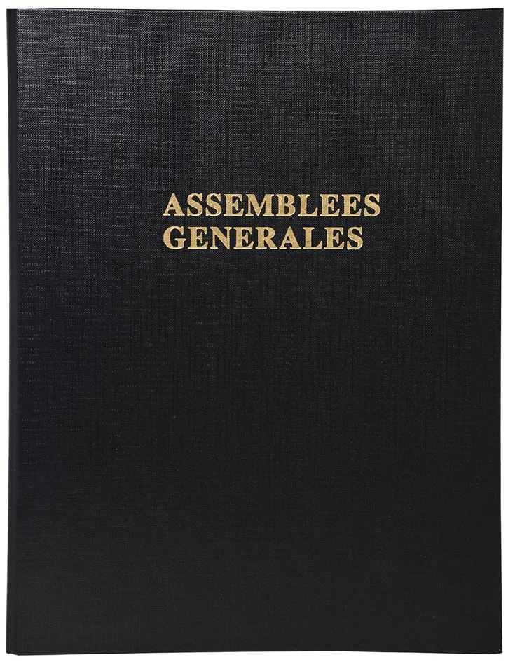 EXACOMPTA Reliure 'Délibérations Assemblées Générales' - OEM 539E