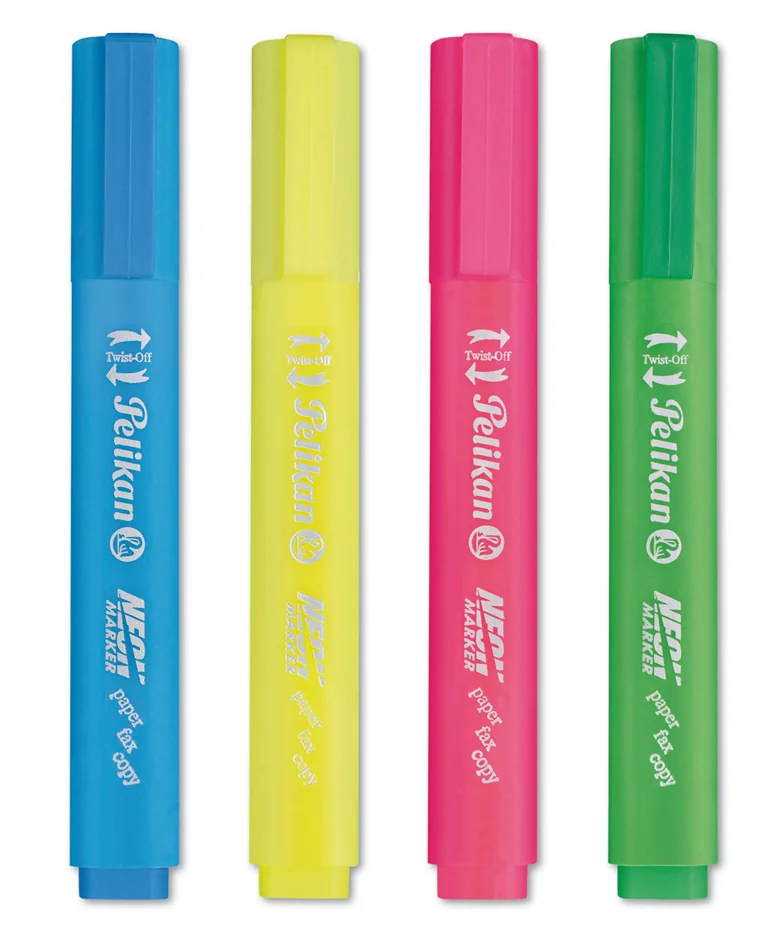 Pelikan Surligneur 438 Neon, étui de 4 - OEM 100401673