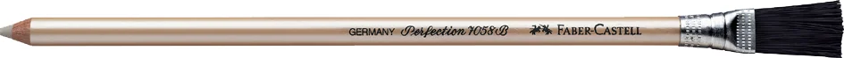 FABER-CASTELL Gomme en crayon PERFECTION 7058 B, avec brosse - OEM 185800