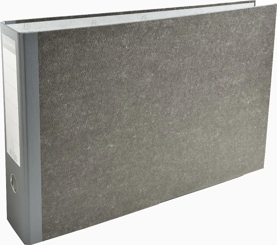 EXACOMPTA Classeur à levier marbré, A3 horizontal,80 mm,gris - OEM 53810E