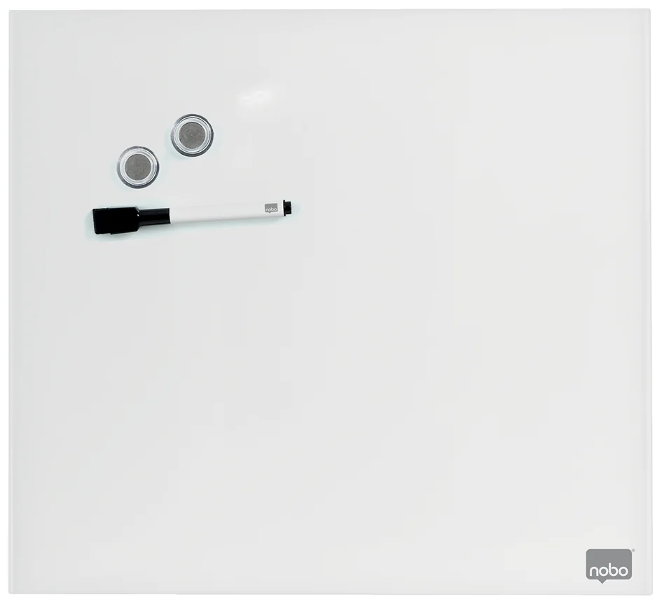 nobo Tableau magnétique en verre, (L)450 x (H)450 mm, rouge - OEM 1903955 – Image 4
