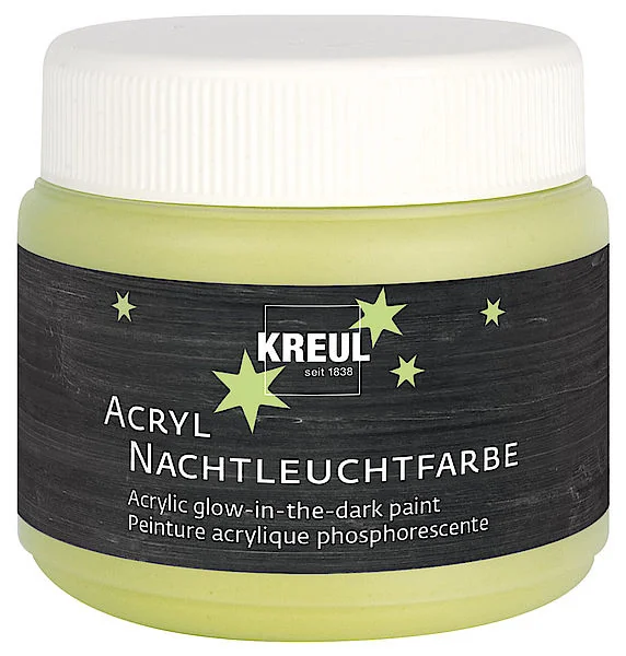 KREUL Peinture pochoir phosphorescente 'éclairage de nuit' - OEM 74347