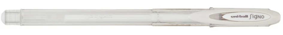 uni-ball Stylo roller encre gel SIGNO UM120AC, blanc - OEM UM120AC BL