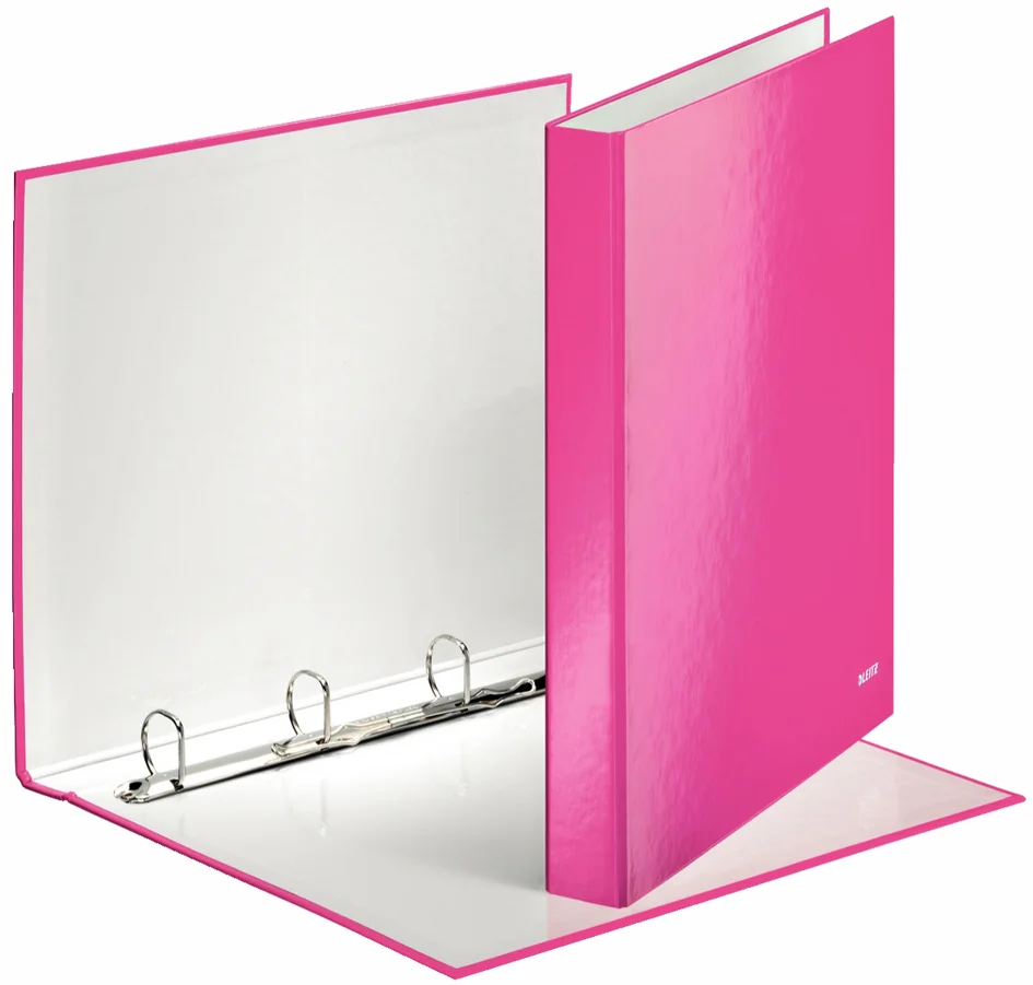 LEITZ Classeur à anneaux WOW, format A4, carton rigide - OEM 42420062
