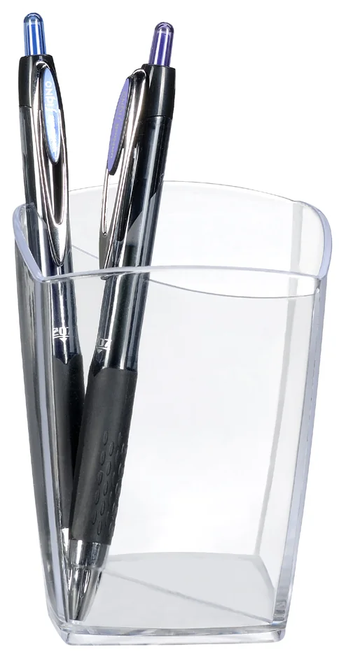 CEP Pot à crayon CepPro, 2 compartiments, transparent - OEM 530 Cristal