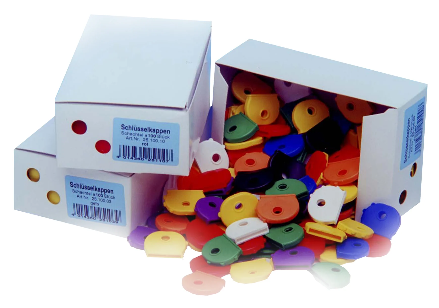 WEDO Protections rondes pour clés, carton de 100 pièces - OEM 262 802599