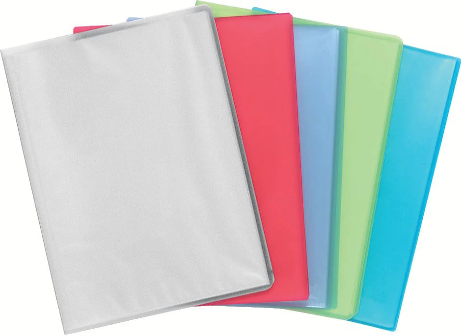 EXACOMPTA Protège-documents Chromaline, PP, A4, 40 pochettes - lot de 12 - OEM 85460E